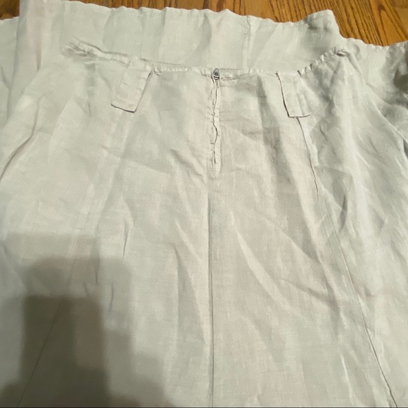 Purolino maxi skirt linen mermaid size L - Picture 9 of 10